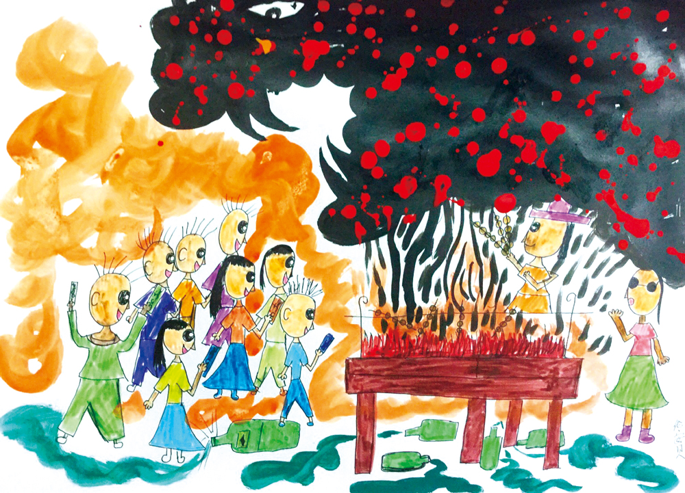 希望美术教育-儿童美术作品