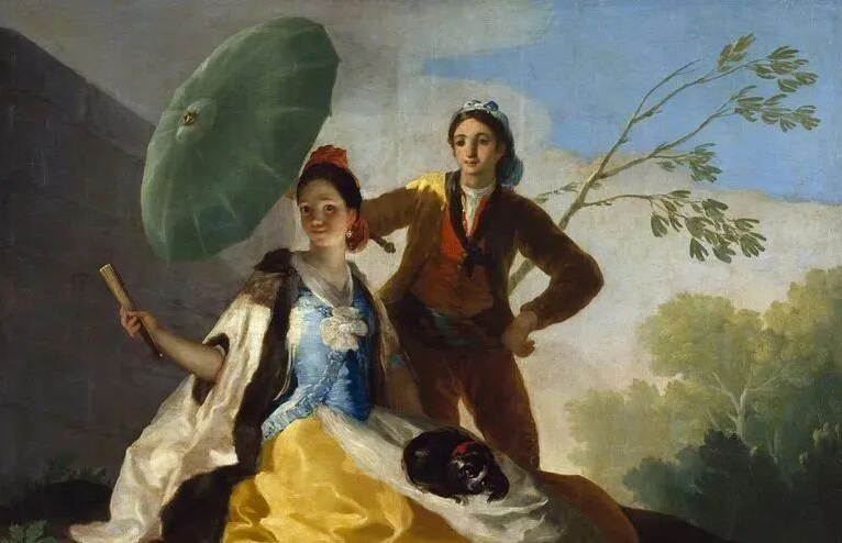 戈雅——《阳伞》希望美术教育