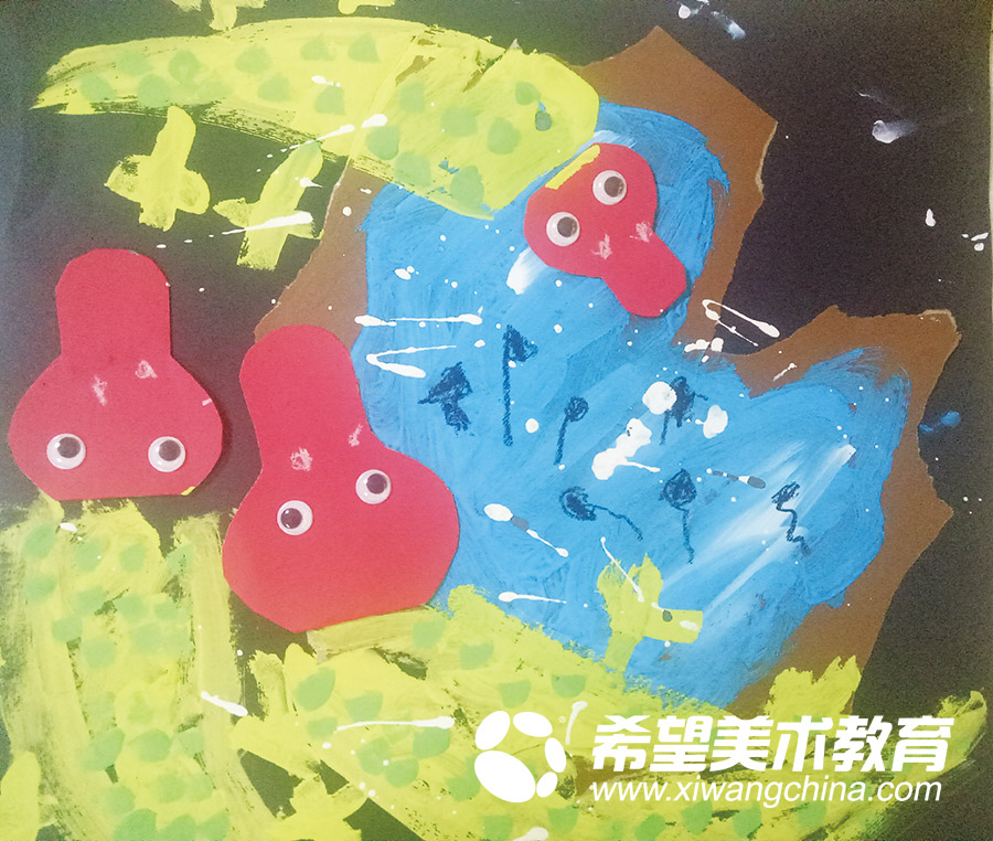 希望美术教育少儿美术作品