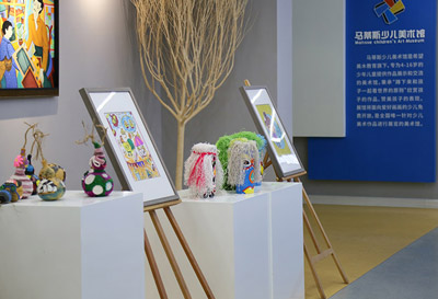 马蒂斯少儿美术馆迎来了来自希望美术教育潍城总校的小画家个人展