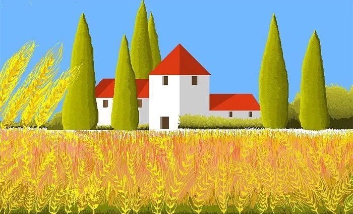 风景插画