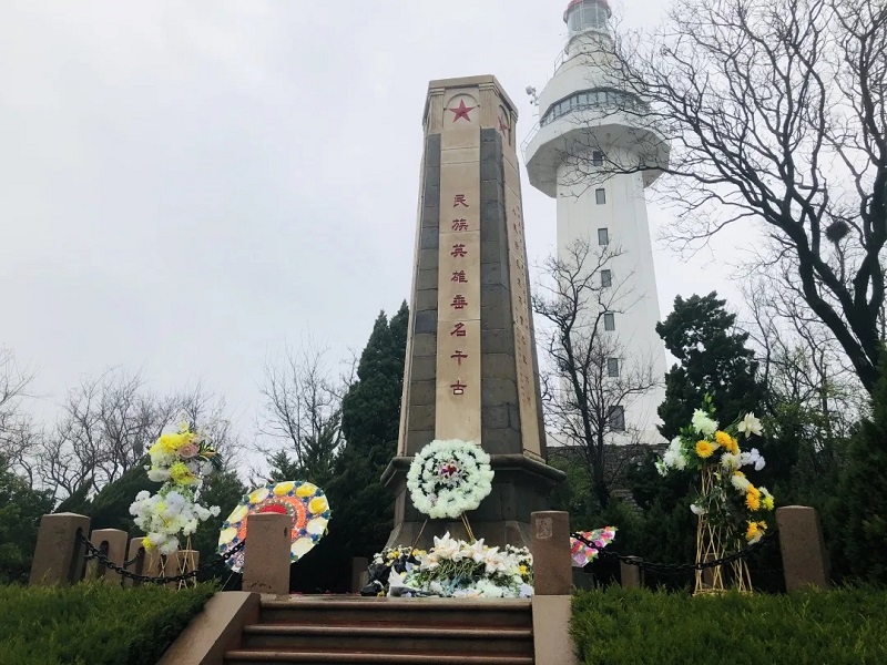云台山抗日烈士陵园图片